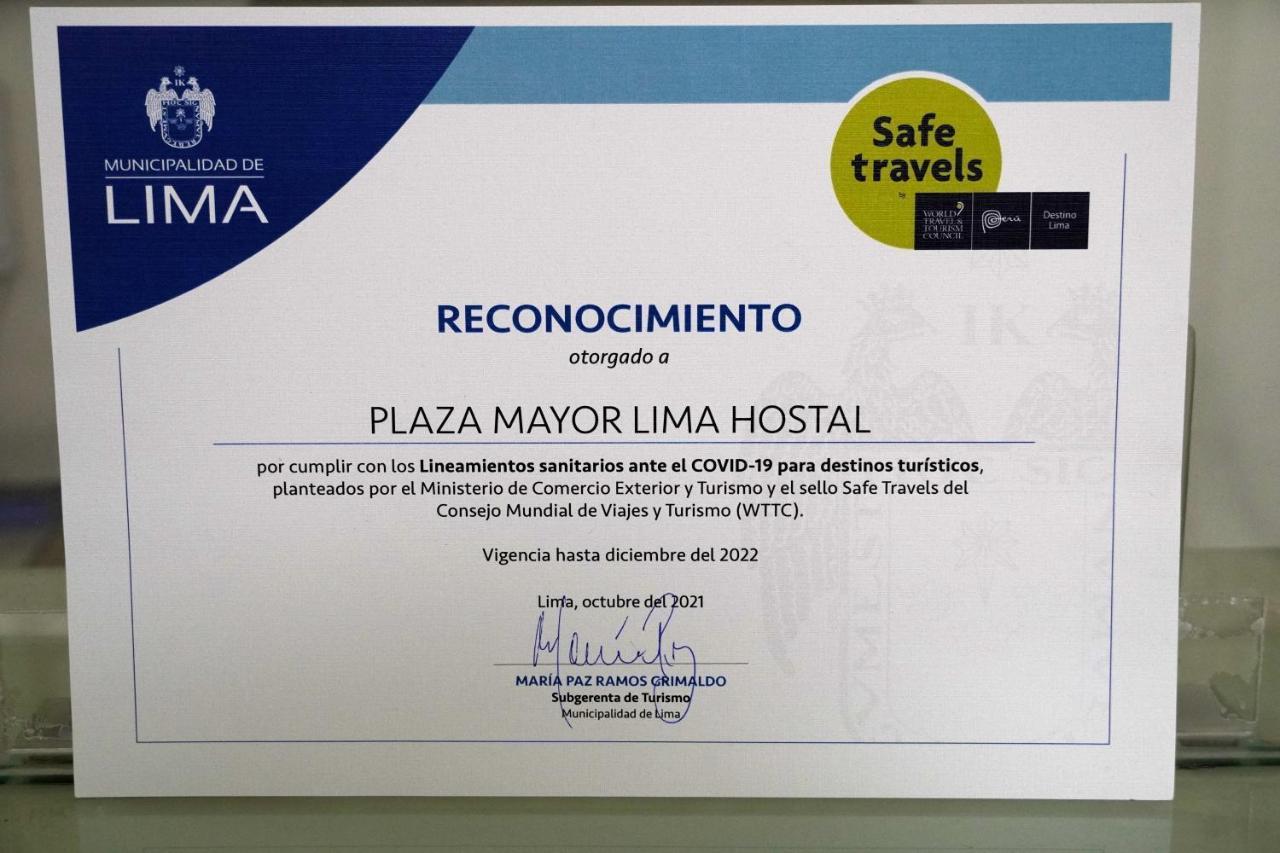 Hotel Plaza Mayor Lima